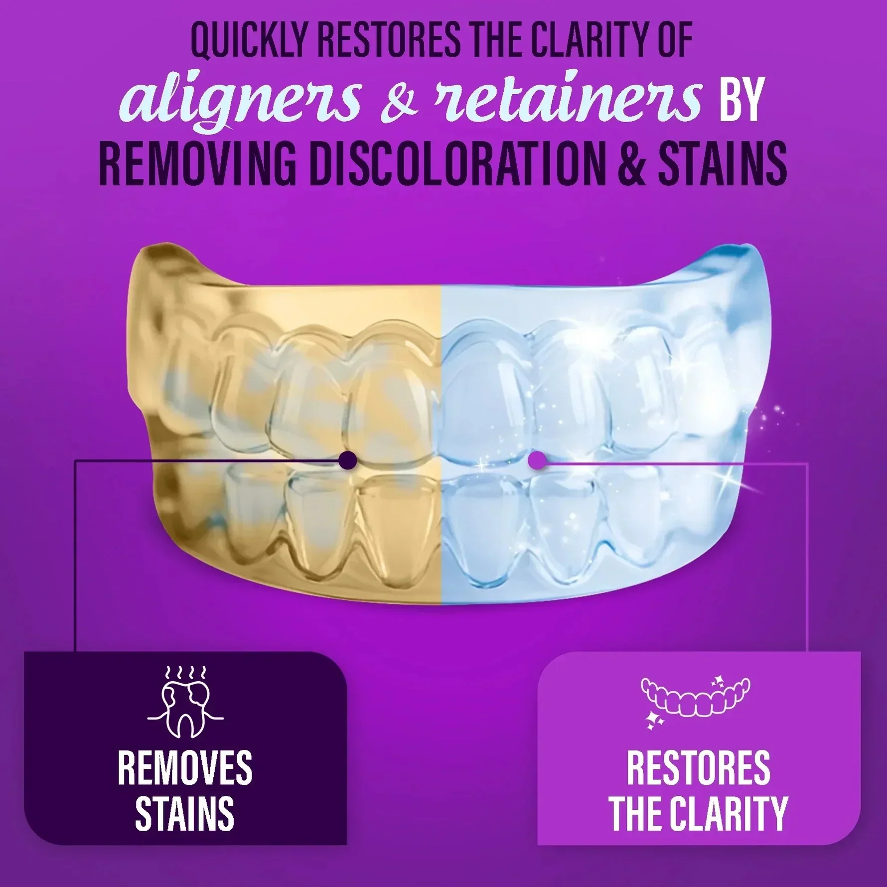 ALIGNER & RETAINER CLEANING FOAM- 3.38 OZ (24/Case) - Image 4