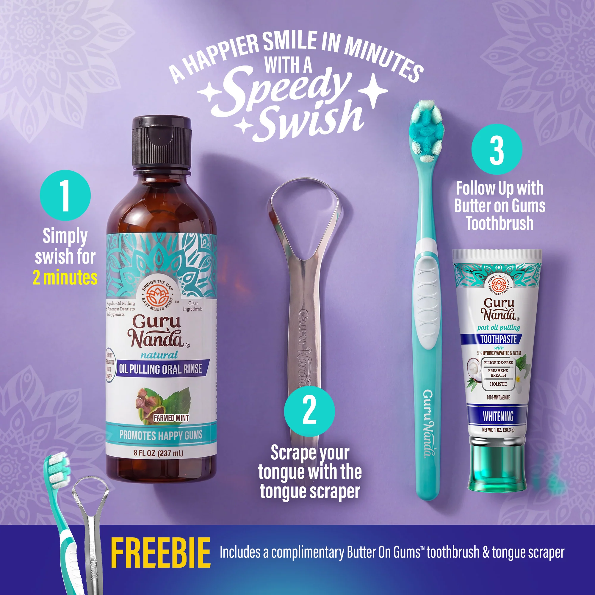 Cocomint Oil Pulling with 7 Essential Oils & Vitamins D3, E & K2 - Image 49