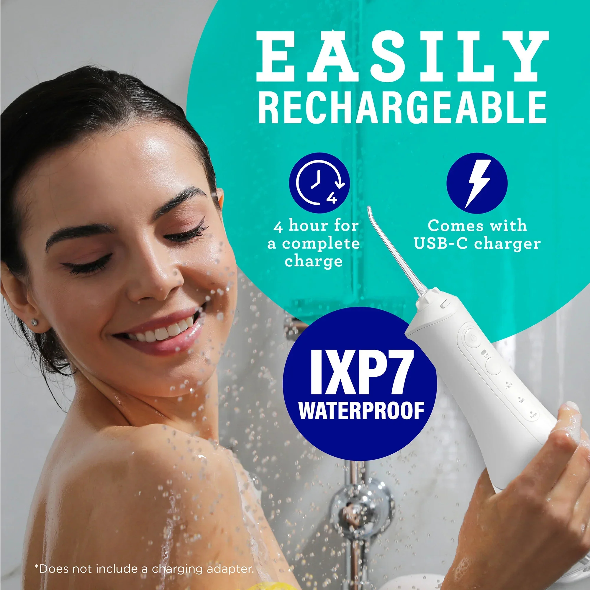Deep Clean Dental Water Flosser 2.0 XL (380ml) - Image 6