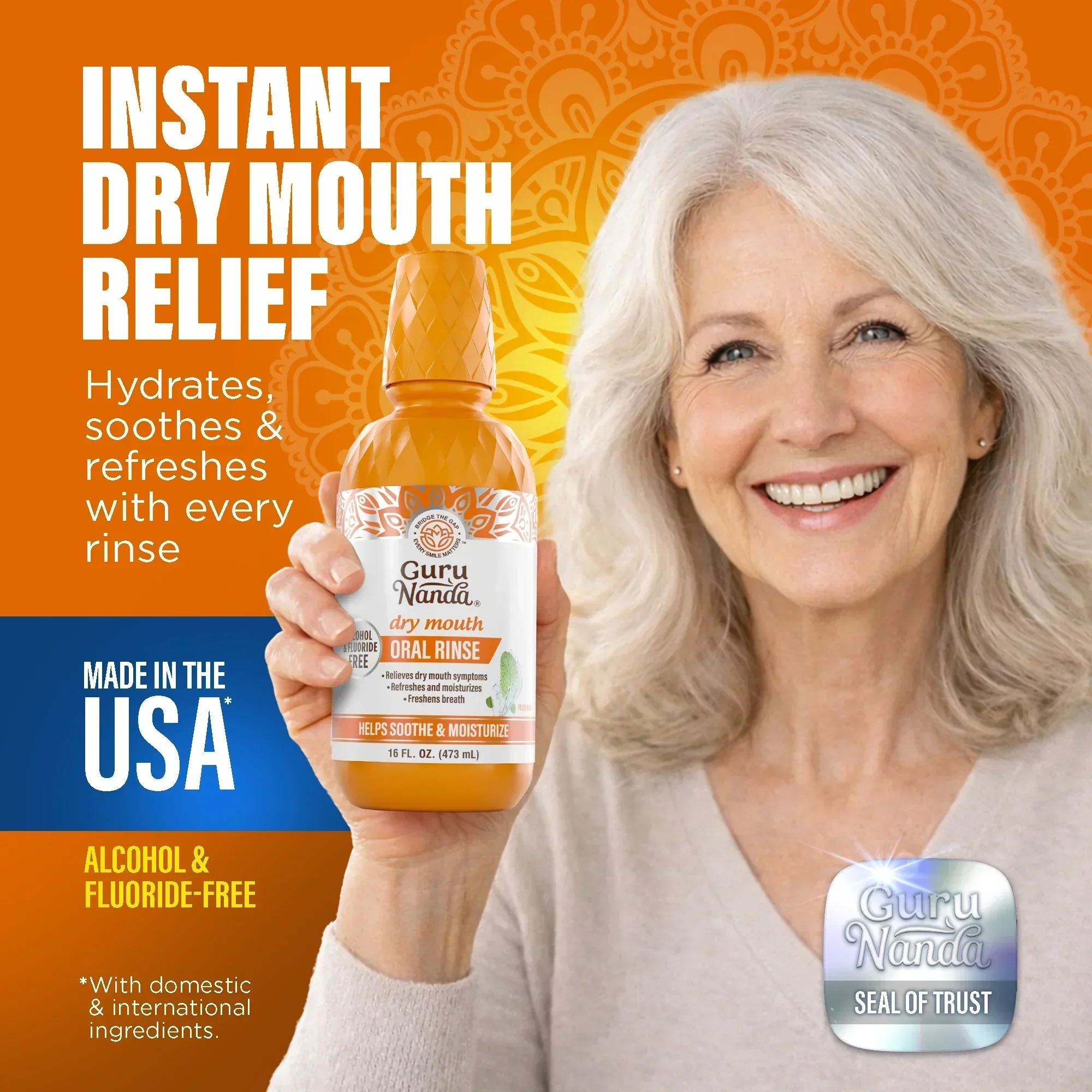Dry Mouth Oral Rinse, Fresh Mint - Image 10