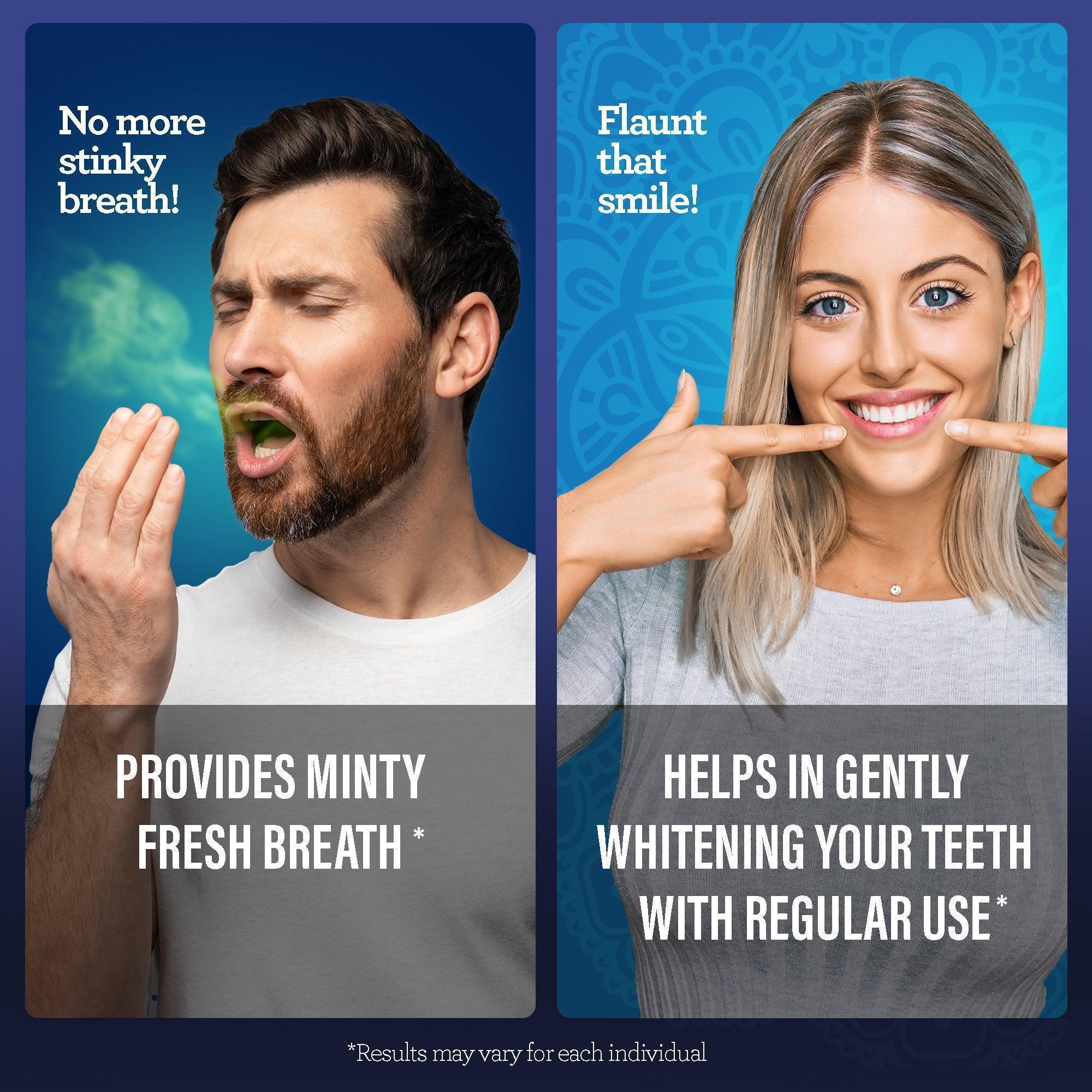 Dual Barrel Oxyburst Whitening Mouthwash, Wild Mint - Image 32