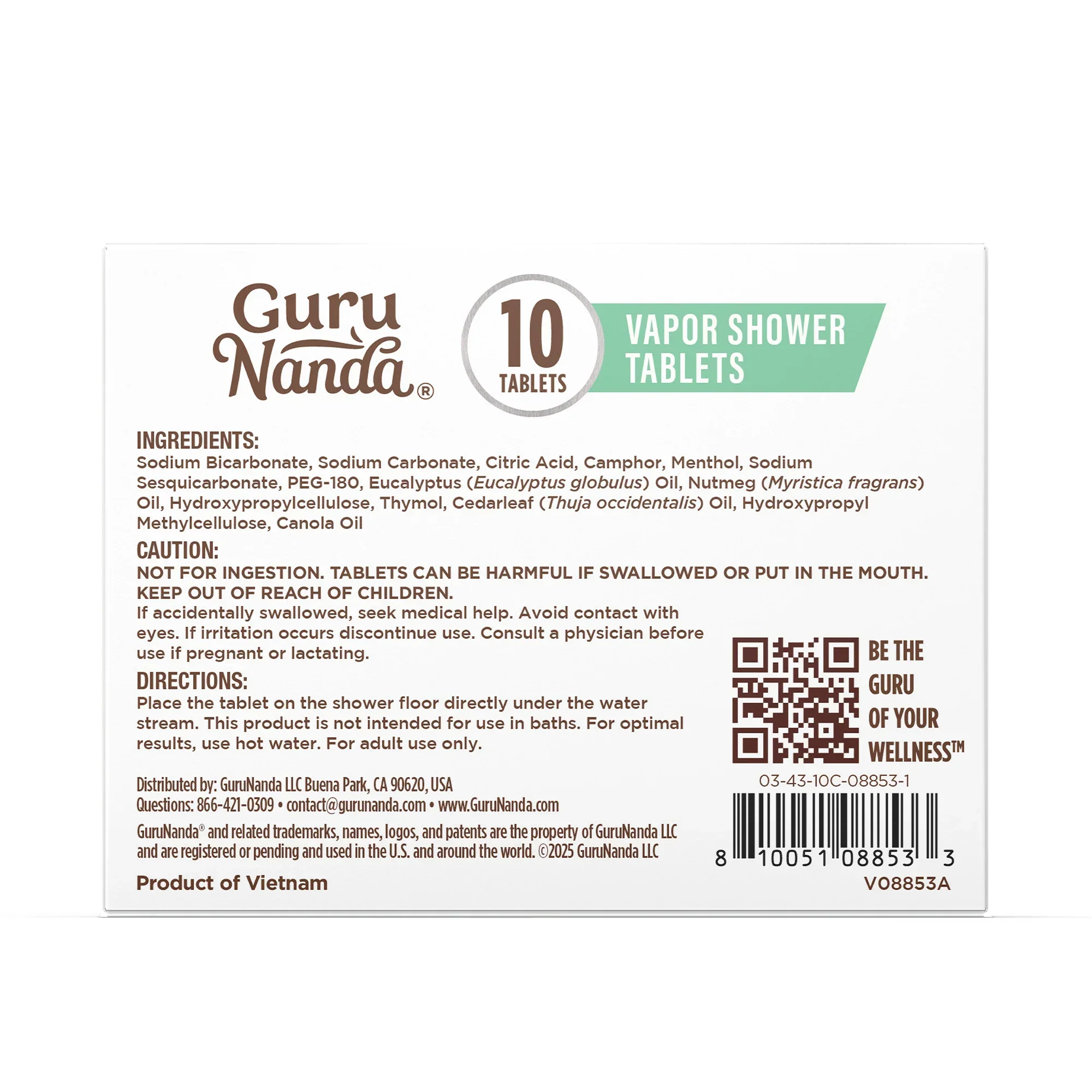 Eucalyptus Vapor Shower Tablets – 10 Count - Image 9