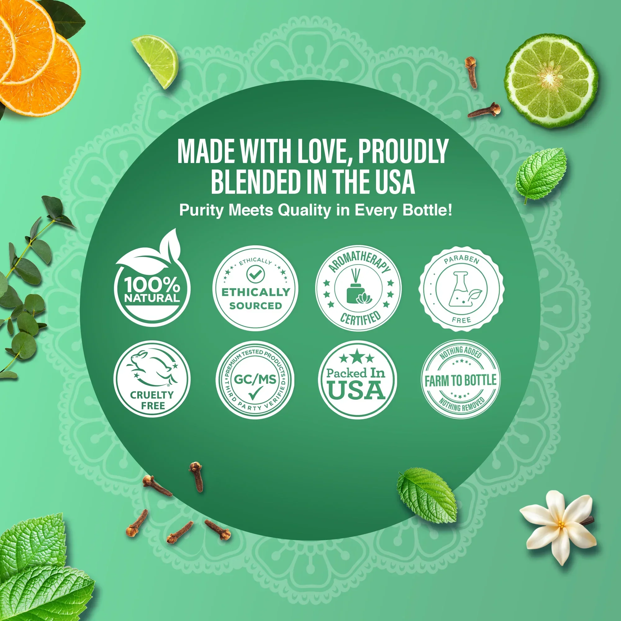 6 Essential Oil Blends Set, 10 ML - Image 9