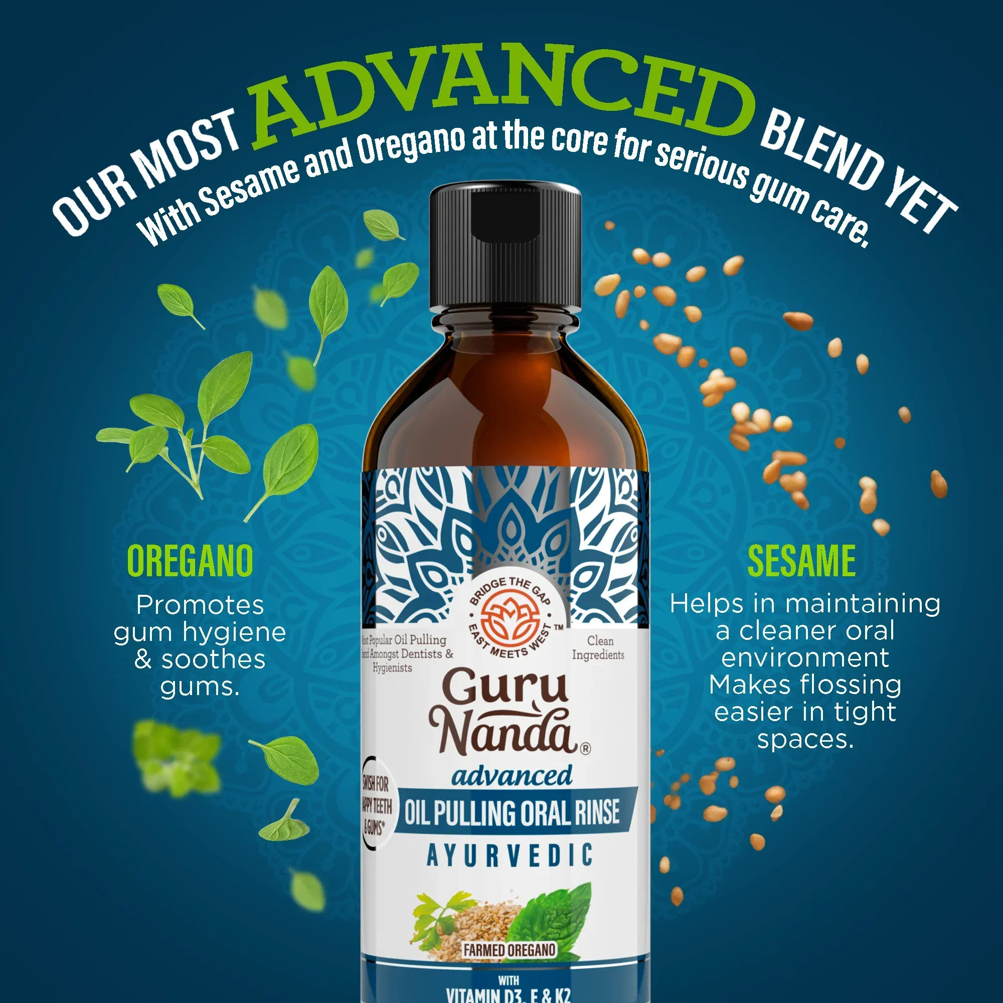Advanced Oil Pulling with Sesame & Oregano – 8 fl oz - Image 15