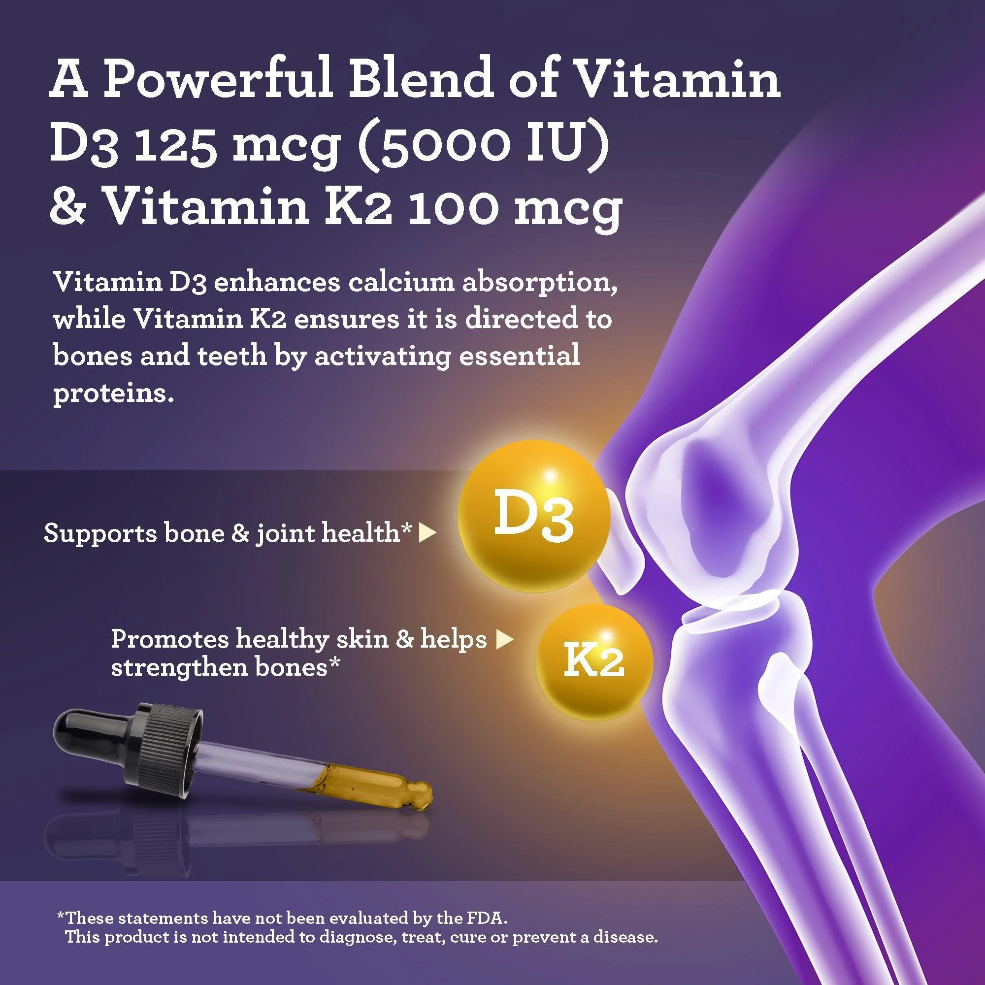 Natural Cold Pressed Black Seed Oil With Vitamin D3, K2 & E - Image 5