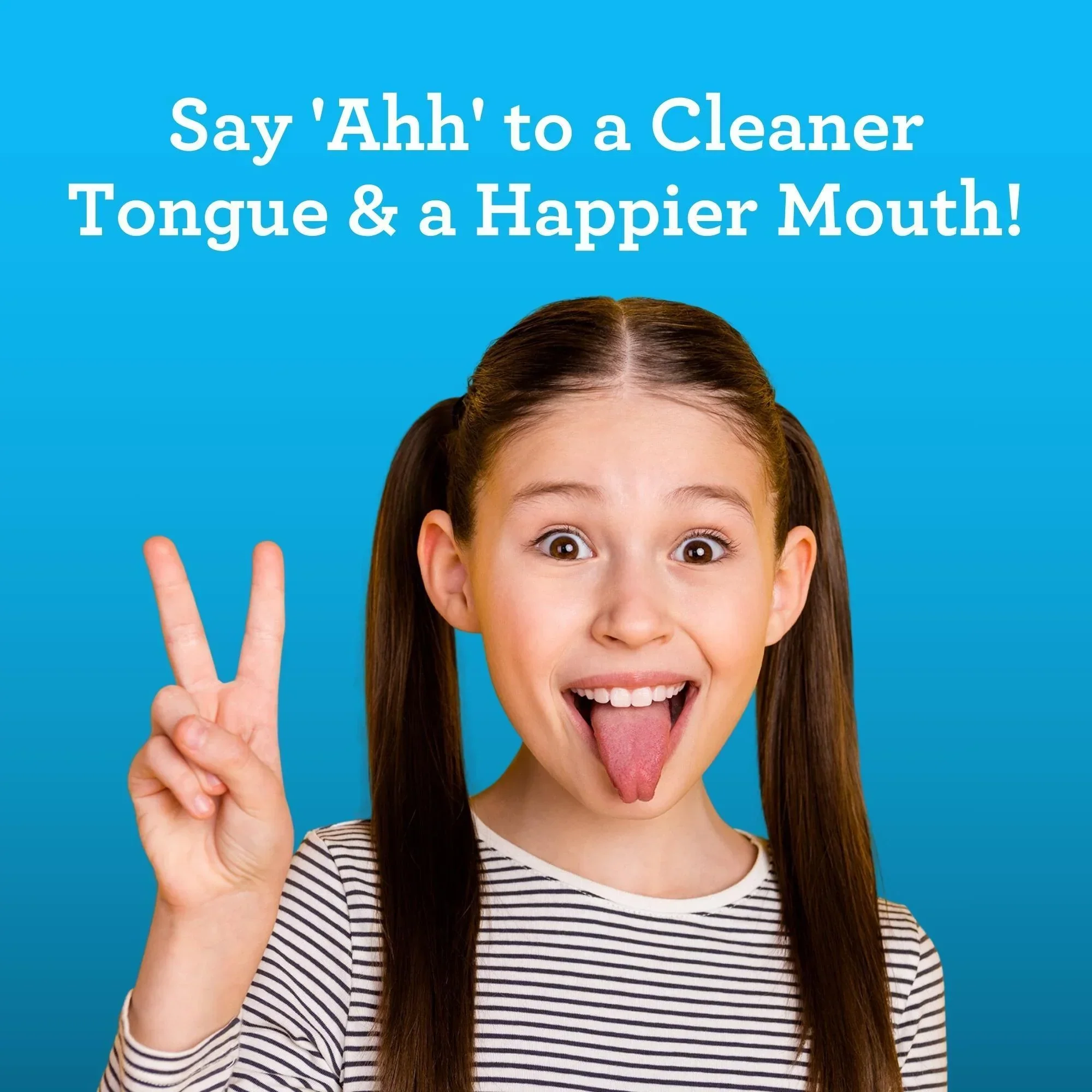 Kids Tongue Scraper (2-Pack) with Travel Case (color may vary) - Image 7