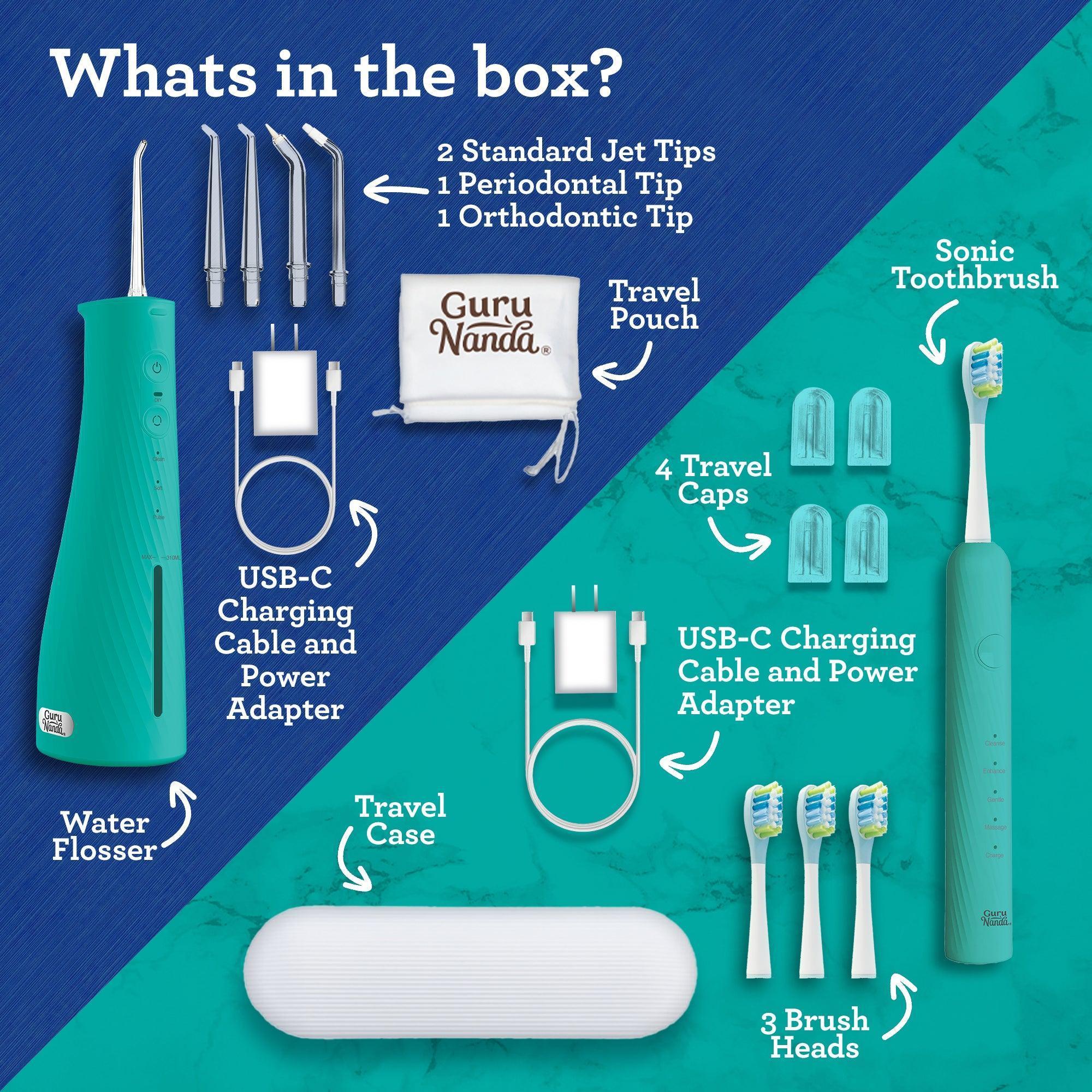 Lion & Lamb 2.0 Portable Sonic Toothbrush & Water Flosser - Image 26