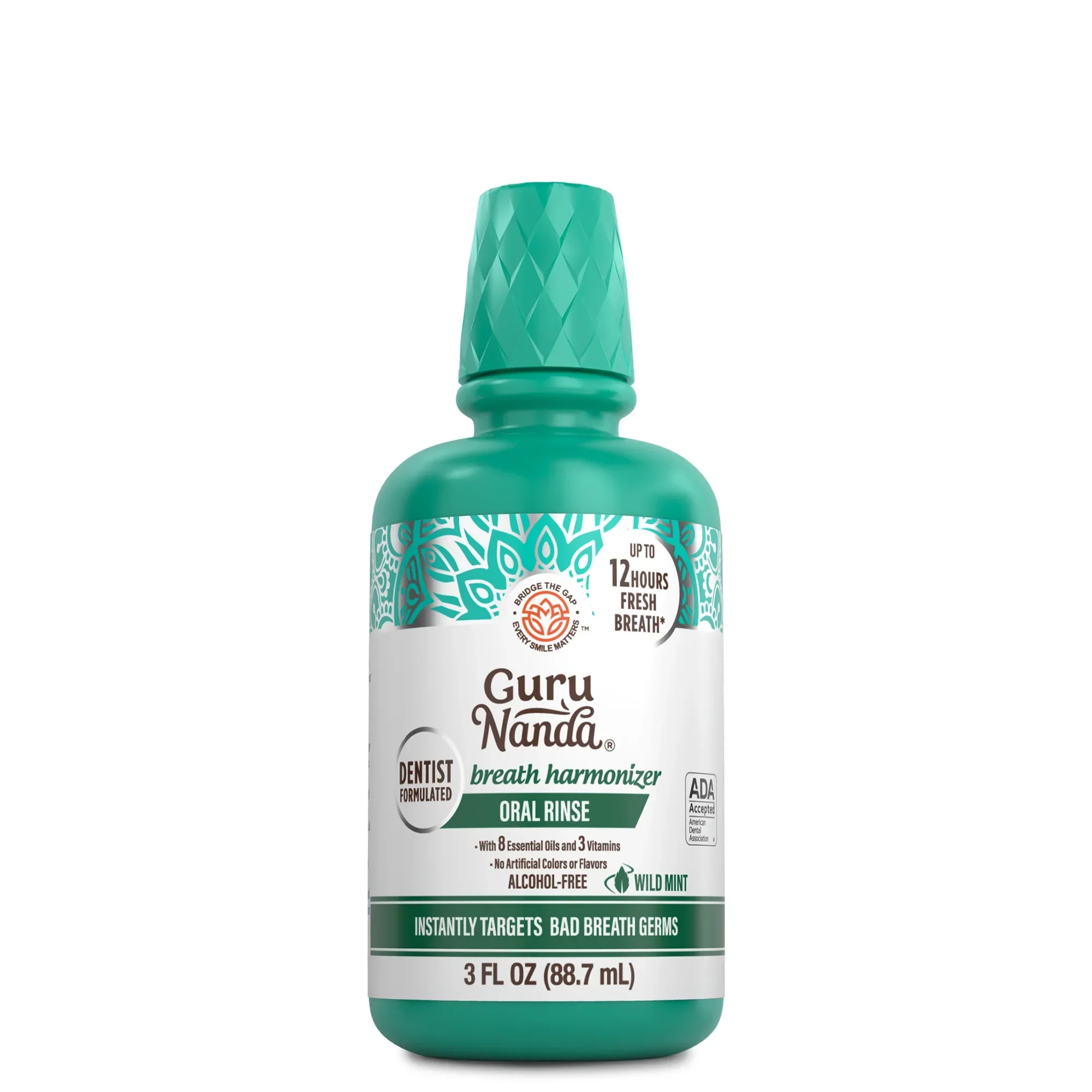 Fresh Breath Harmonizer Oral Rinse, Wild Mint - Image 29