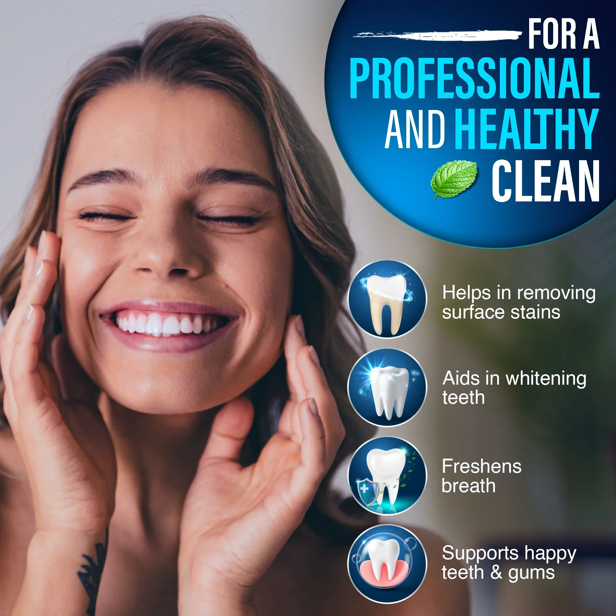 Oxyburst Whitening Oral Rinse, Fresh Mint - Image 4