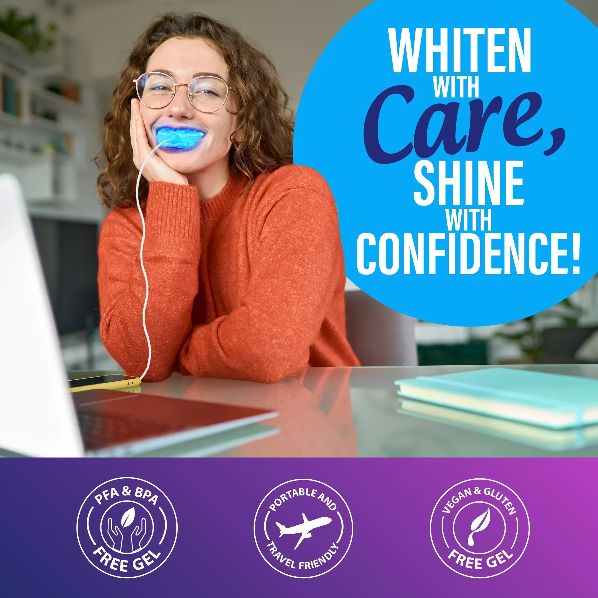 Wired LED Teeth Whitening Kit - Image 10