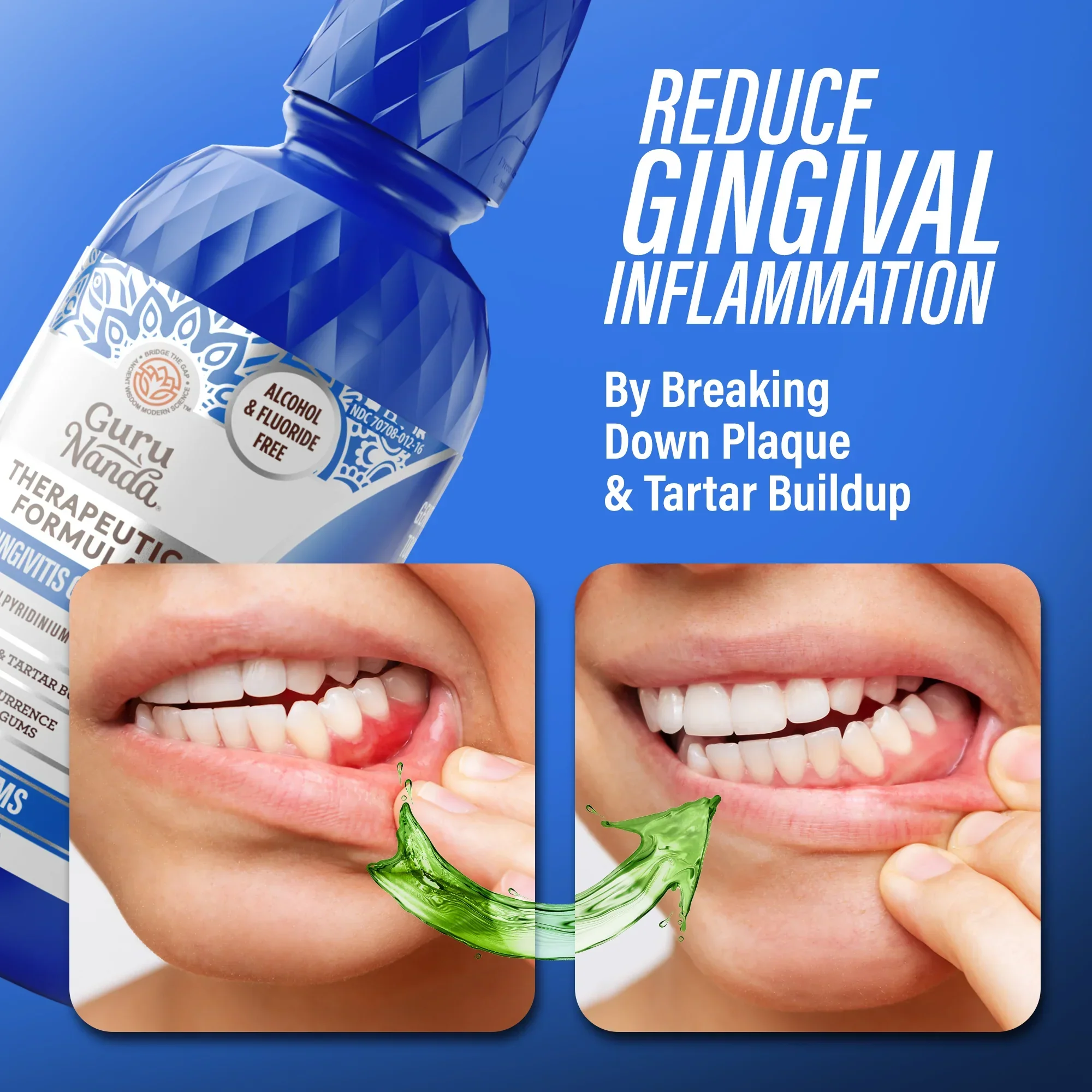 Healthy Gums Oral Rinse, Wild Mint - Image 11